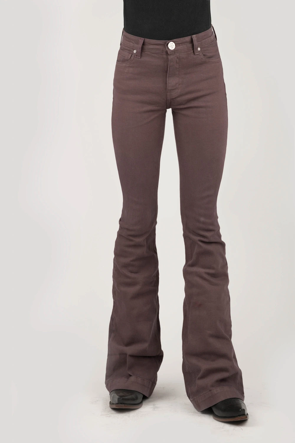 Tin Haul Womens Brown Cotton Blend 595 Libby Plain Jeans 5 Tin Haul Womens Brown Cotton Blend 595 Libby Plain Jeans - Image 3