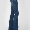 Tin Haul Womens Blue Cotton Blend Libby Fit 4 Button Jeans 2 Tin Haul Womens Blue Cotton Blend Libby Fit 4 Button Jeans -straight jeans shop 1005405950105a