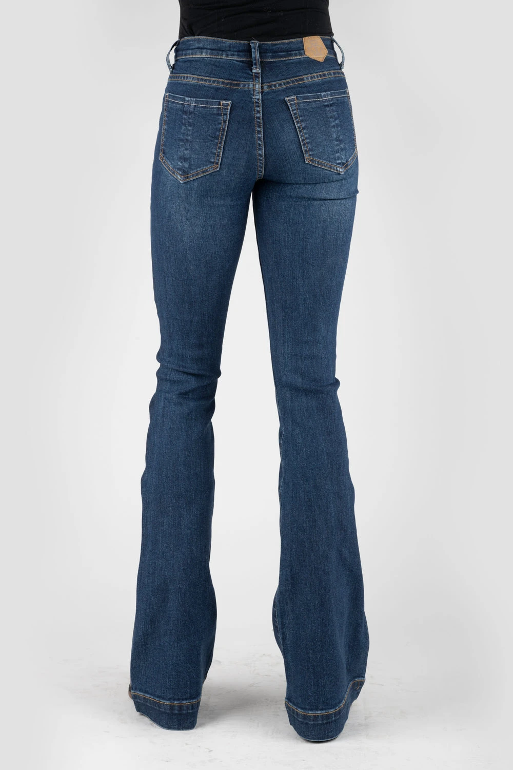 Tin Haul Womens Blue Cotton Blend Libby Fit 4 Button Jeans 5 Tin Haul Womens Blue Cotton Blend Libby Fit 4 Button Jeans - Image 3