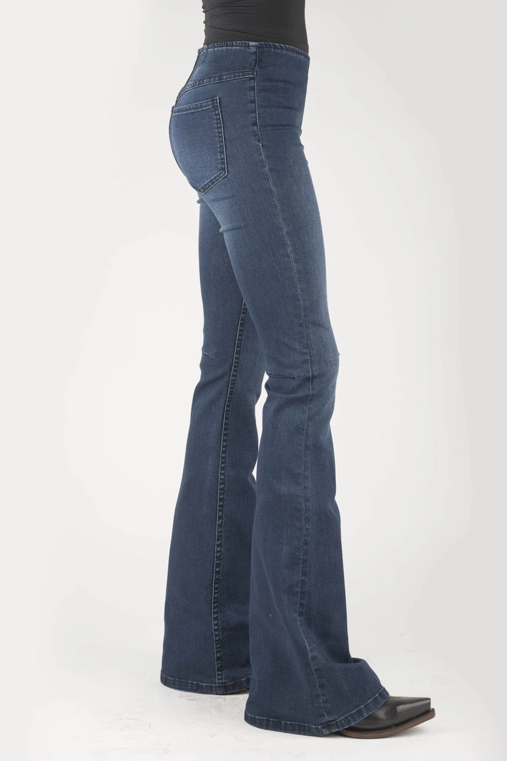 Tin Haul Womens Blue Cotton Blend 825 Harlow High Rise Jeans 3 Tin Haul Womens Blue Cotton Blend 825 Harlow High Rise Jeans