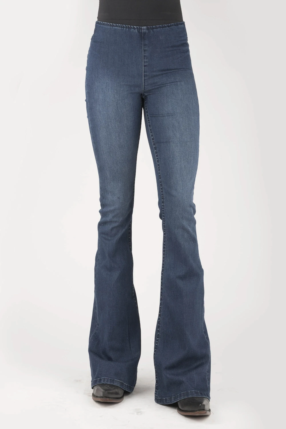 Tin Haul Womens Blue Cotton Blend 825 Harlow High Rise Jeans 4 Tin Haul Womens Blue Cotton Blend 825 Harlow High Rise Jeans - Image 2