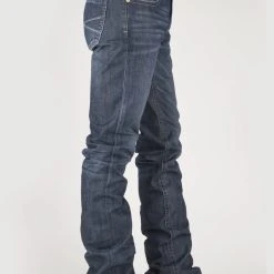 Stetson Mens Blue 100% Cotton 1014 Rocker Small X Jeans