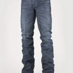 Stetson Mens Blue 100% Cotton 1014 Rocker Small X Jeans 7 Stetson Mens Blue 100% Cotton 1014 Rocker Small X Jeans -straight jeans shop 1100410145000c