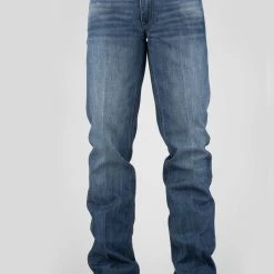 Stetson Mens Blue 100% Cotton X Design Back 1014 Rocker Jeans 7 Stetson Mens Blue 100% Cotton X Design Back 1014 Rocker Jeans -straight jeans shop 1100410145001c 1