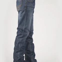 Stetson Mens Blue 100% Cotton 1312 Modern Gold X Jeans