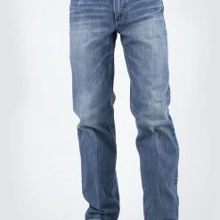 Stetson Mens Blue 100% Cotton 1520 Western V Jeans 7 Stetson Mens Blue 100% Cotton 1520 Western V Jeans -straight jeans shop 1100415204068c 1