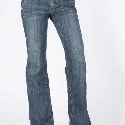 Stetson Womens Blue Cotton Blend Circle Stitch Jeans 7 Stetson Womens Blue Cotton Blend Circle Stitch Jeans -straight jeans shop 1105402140200c 1