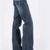 Stetson Womens Blue Cotton Blend 214 Plain Back Jeans 1 Stetson Womens Blue Cotton Blend 214 Plain Back Jeans -straight jeans shop 1105402140322a 1