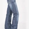 Stetson Womens Blue Cotton Blend Gold Stitch Jeans 2 Stetson Womens Blue Cotton Blend Gold Stitch Jeans -straight jeans shop 1105402140803a