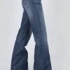 Stetson Womens Blue Cotton Blend 214 Diangle Pieced Jeans 1 Stetson Womens Blue Cotton Blend 214 Diangle Pieced Jeans -straight jeans shop 1105402140806a