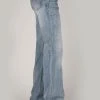 Stetson Womens Blue Cotton Blend 214 Trouser Raw Edge Jeans 2 Stetson Womens Blue Cotton Blend 214 Trouser Raw Edge Jeans -straight jeans shop 1105402140809a 1
