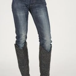 Stetson Womens Blue Cotton Blend S Pixie Jeans 7 Stetson Womens Blue Cotton Blend S Pixie Jeans -straight jeans shop 1105405030771c