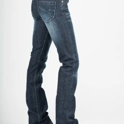 Stetson Womens Blue Cotton Blend Tonal S Jeans -straight jeans shop 1105408180723b 987fe19c f459 4fad bc08 93c5411981a5
