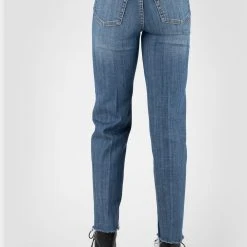 Alternative view of Stetson Womens Blue Cotton Blend 915 High Rise Jeans