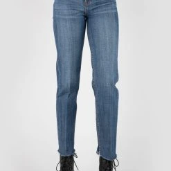 Stetson Womens Blue Cotton Blend 915 High Rise Jeans 7 Stetson Womens Blue Cotton Blend 915 High Rise Jeans -straight jeans shop 1105409153000c 1