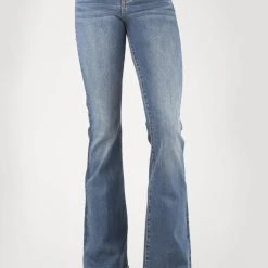 Stetson Womens Blue Cotton Blend 921 High Waist Light Wash Jeans 7 Stetson Womens Blue Cotton Blend 921 High Waist Light Wash Jeans -straight jeans shop 1105409212408c