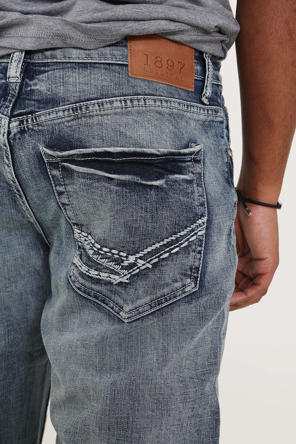 1897 Denim Jeremy Bootcut Jeans For Men | 2110-JEREMY 6 1897 Denim Jeremy Bootcut Jeans For Men | 2110-JEREMY - Image 4