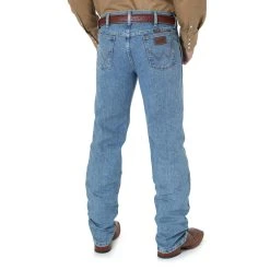 Wrangler Men's Stone Bleach Cowboy Cut Jeans