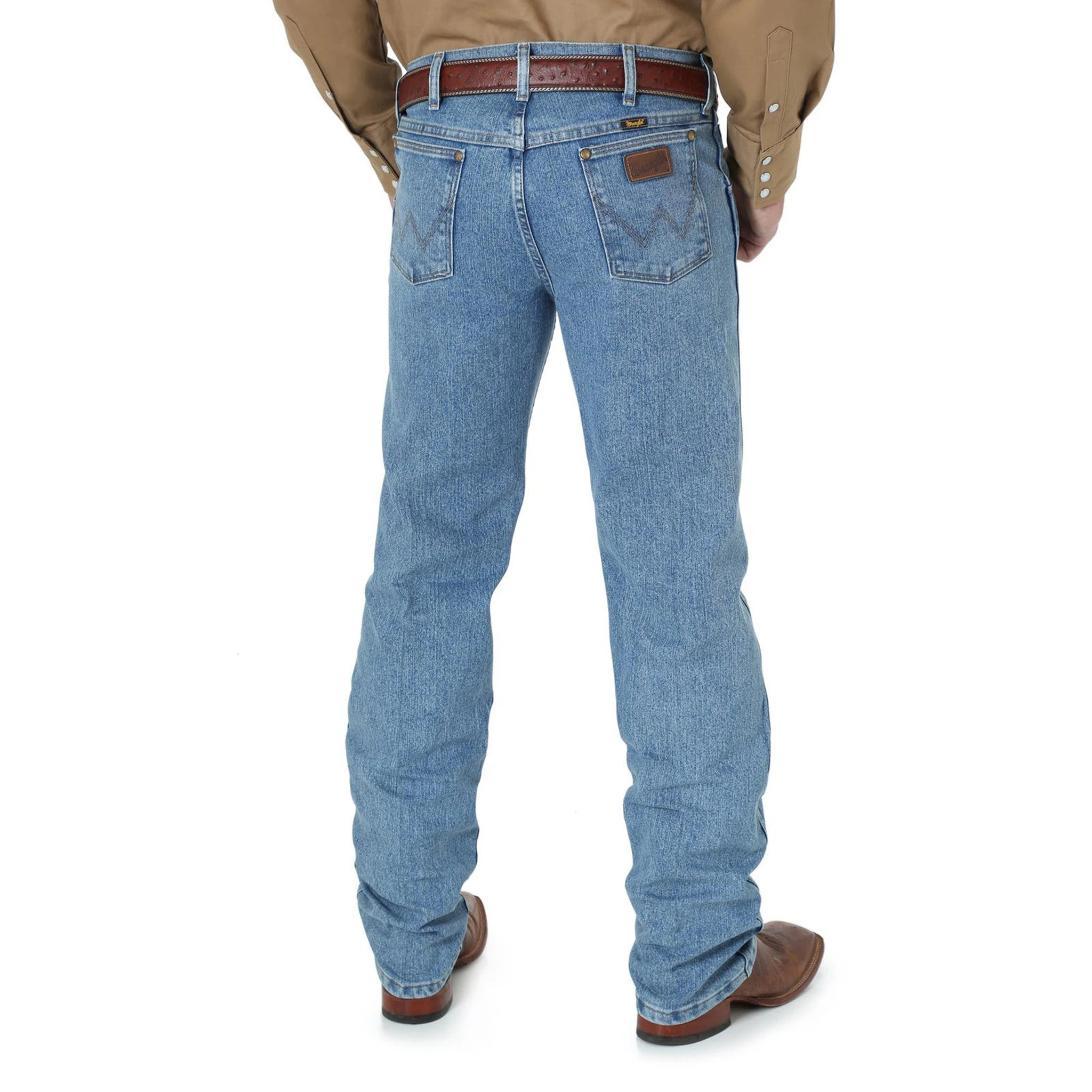 Wrangler Men's Stone Bleach Cowboy Cut Jeans 3 Wrangler Men's Stone Bleach Cowboy Cut Jeans