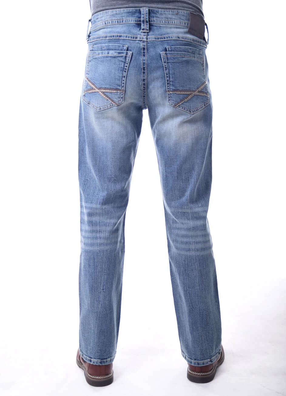 Axel Jeans Sam Classic Straight Jeans For Men | AXMB0032-SIERRA 4 Axel Jeans Sam Classic Straight Jeans For Men | AXMB0032-SIERRA - Image 2