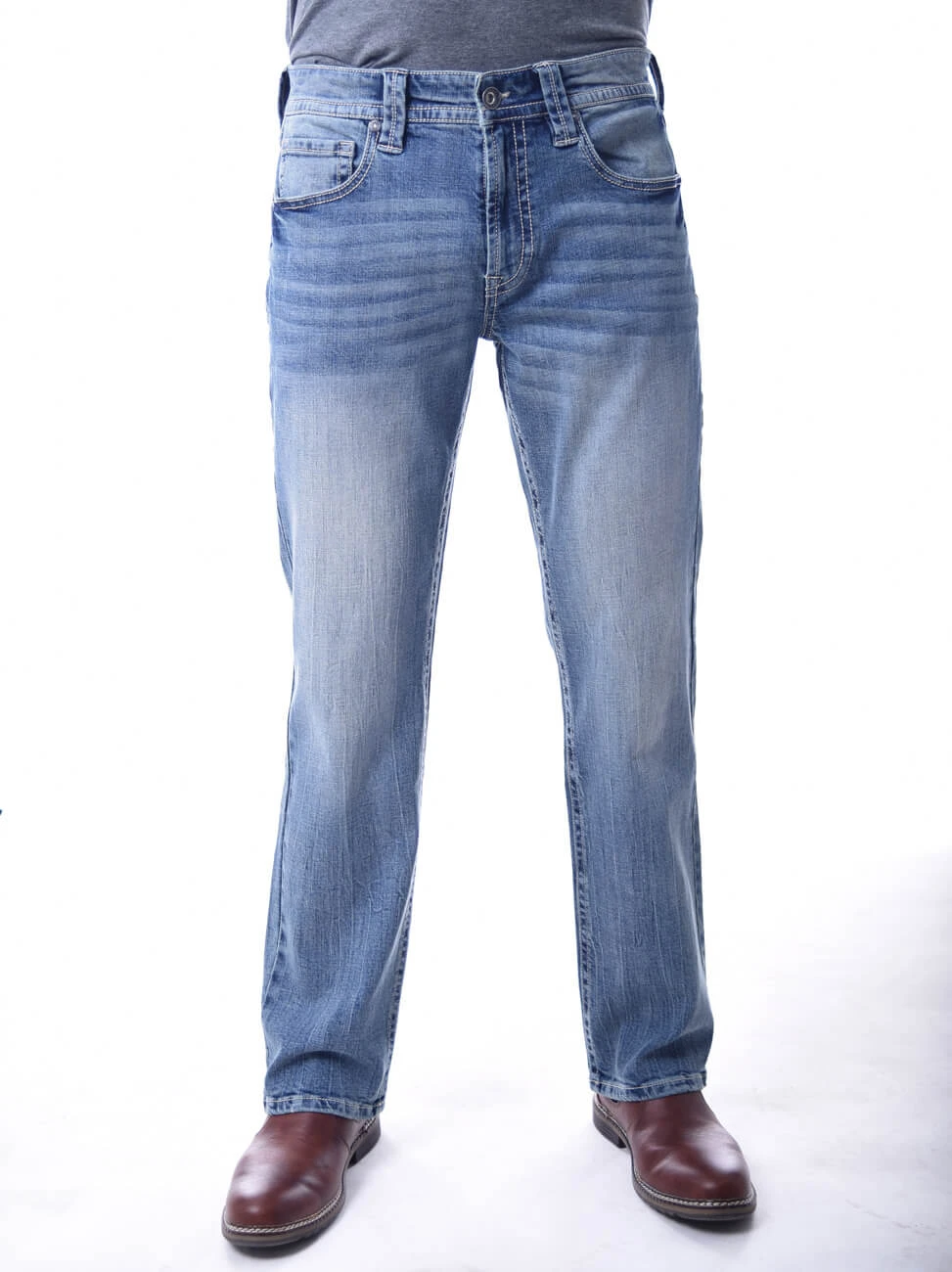 Axel Jeans Sam Classic Straight Jeans For Men | AXMB0032-SIERRA 3 Axel Jeans Sam Classic Straight Jeans For Men | AXMB0032-SIERRA