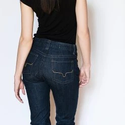 Alternative view of Kimes Ranch Womens Betty Jeans Blue Cotton Blend Rinse Bootcut