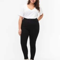 FLASH - Jeans With Super Slim Fit Black