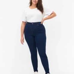 FLASH - Jeans With Super Slim Fit Blue Denim