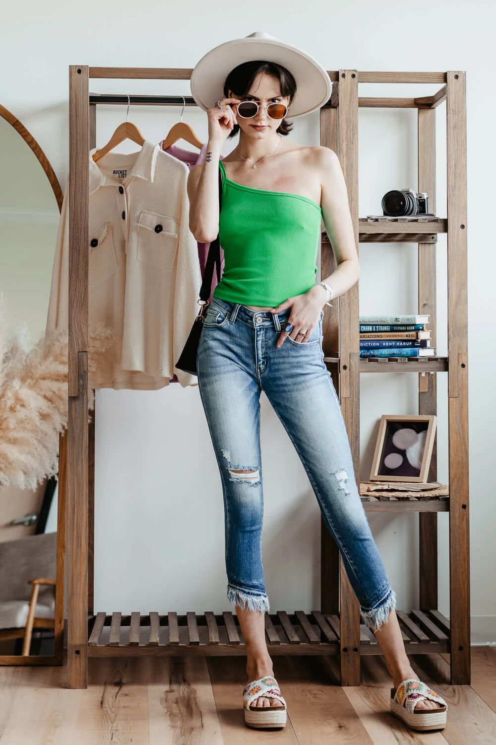 KanCan Fray Hem Mid Rise Ankle Skinny Jeans For Women | KC9228M 3 KanCan Fray Hem Mid Rise Ankle Skinny Jeans For Women | KC9228M