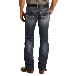 Alternative view of Men's Rock N Roll Relaxed Fit Straight Leg Jeans