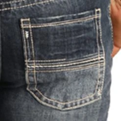 Men's Rock N Roll Relaxed Fit Straight Leg Jeans 7 Men's Rock N Roll Relaxed Fit Straight Leg Jeans -straight jeans shop M1P9861 P