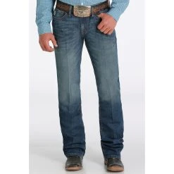 Cinch Ian Performance Denim Jeans Dark Stonewash