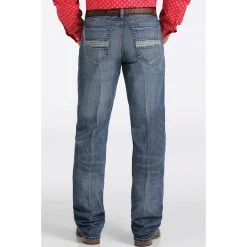 Cinch Men's Grant Medium Stone Wash Jeans