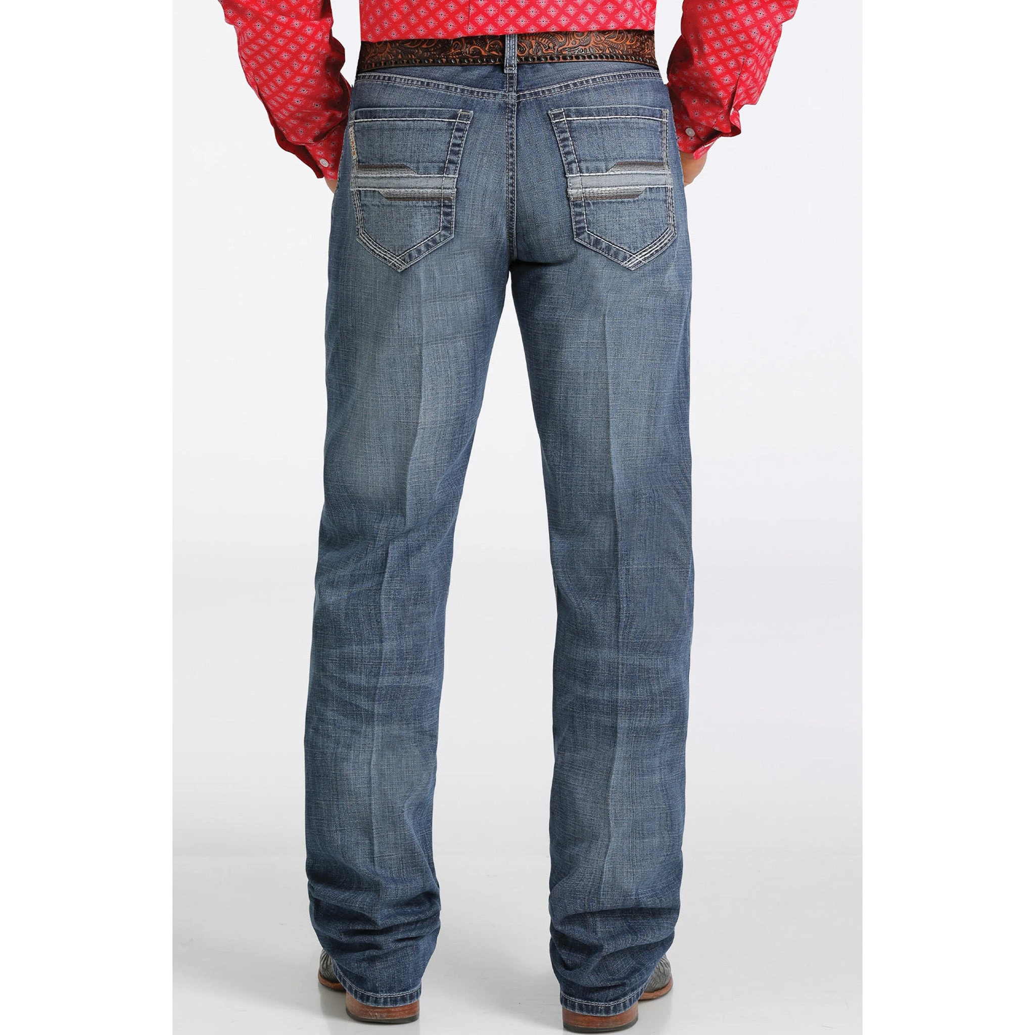 Cinch Men's Grant Medium Stone Wash Jeans 3 Cinch Men's Grant Medium Stone Wash Jeans
