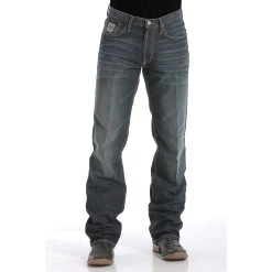 Cinch Men's White Label Dark Wash Jeans -straight jeans shop MB92834019 2