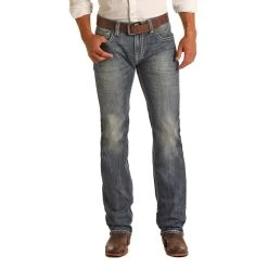 Alternative view of Men's Rock & Roll ReFlex Boot Cut Jeans