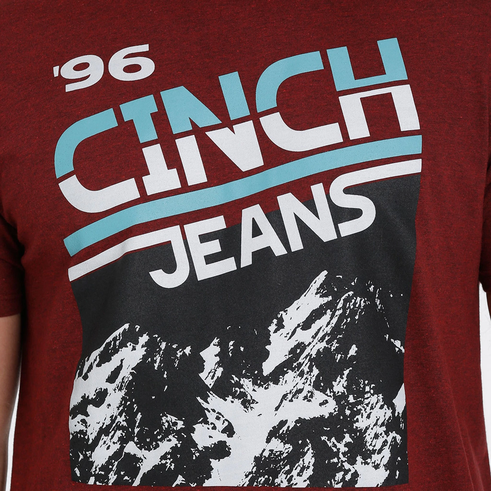 Cinch Men's Jeans 96' Mountain Graphic T-Shirt 5 Cinch Men's Jeans 96' Mountain Graphic T-Shirt - Image 3