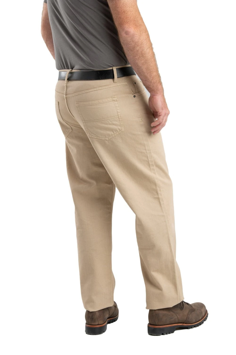 Berne Mens Sand Cotton Blend Heritage Flex Relaxed Fit Jeans 5 Berne Mens Sand Cotton Blend Heritage Flex Relaxed Fit Jeans - Image 3