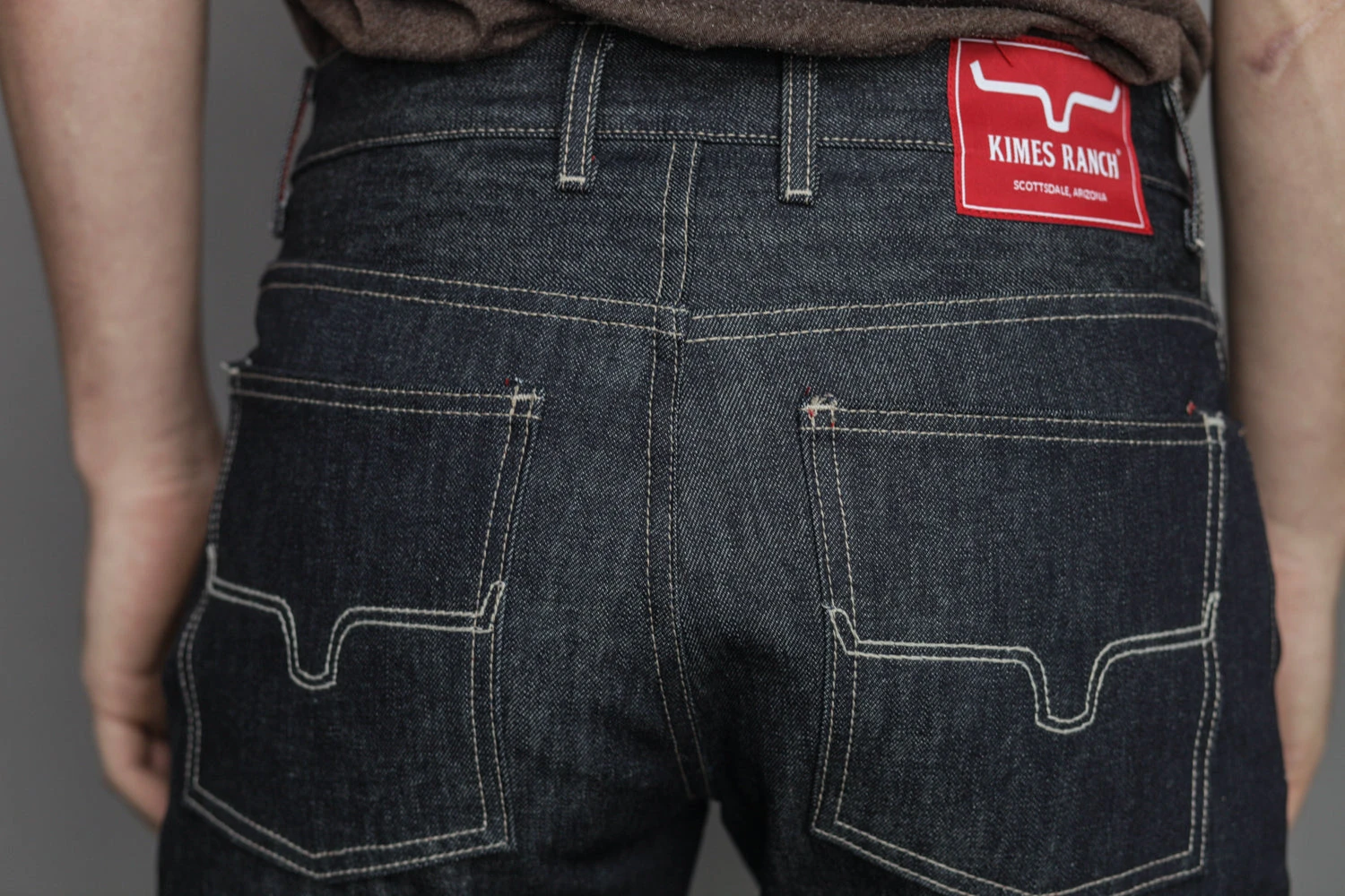 Kimes Ranch Mens Raw James Jeans Blue 100% Cotton 4 Kimes Ranch Mens Raw James Jeans Blue 100% Cotton - Image 2