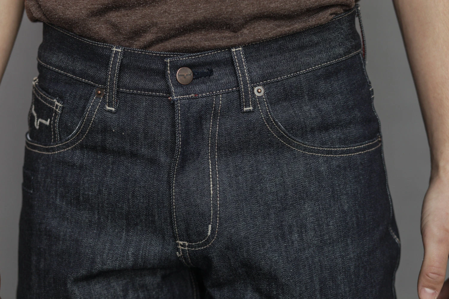 Kimes Ranch Mens Raw James Jeans Blue 100% Cotton 5 Kimes Ranch Mens Raw James Jeans Blue 100% Cotton - Image 3