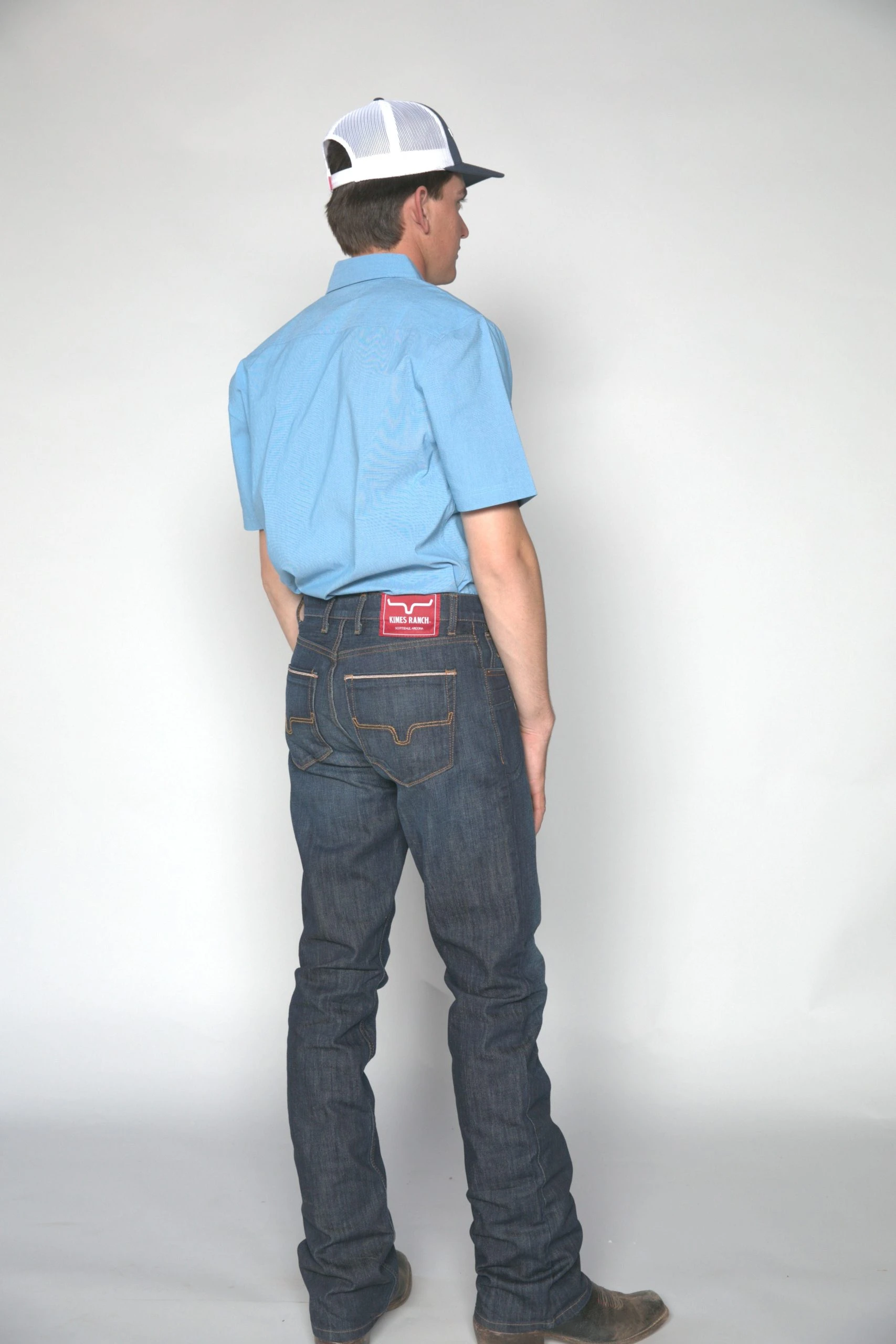 Kimes Ranch Mens Roger Jeans Blue Cotton Blend Low Rise Slim Fit 3 Kimes Ranch Mens Roger Jeans Blue Cotton Blend Low Rise Slim Fit