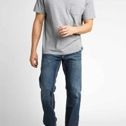 Silver Jeans Zac Straight Jeans For Men | M4408SDA495