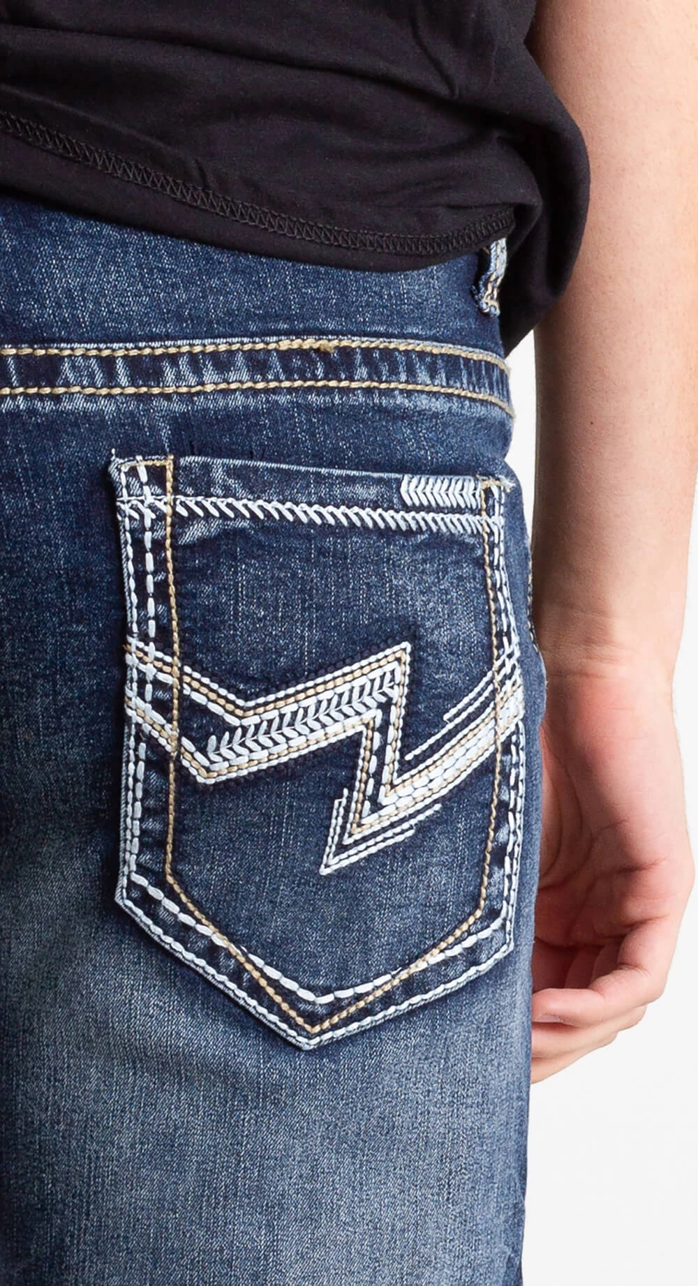 True Luck Jefferson Straight Jeans For Men | TL18350006 5 True Luck Jefferson Straight Jeans For Men | TL18350006 - Image 3