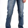 True Luck Baker Straight Jeans For Men | TL19350401 1 True Luck Baker Straight Jeans For Men | TL19350401 -straight jeans shop True Luck BAKER DARK BLAST STRAIGHT TL19350401 f 1