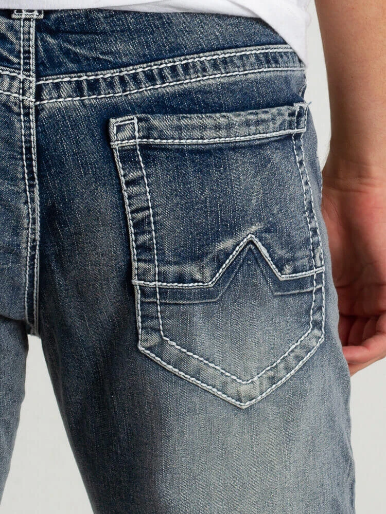 True Luck Dominic Bootcut Stretch Jeans For Men | TL15350239 5 True Luck Dominic Bootcut Stretch Jeans For Men | TL15350239 - Image 3