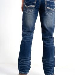Alternative view of True Luck Liam Straight Jeans For Men | TL18150007