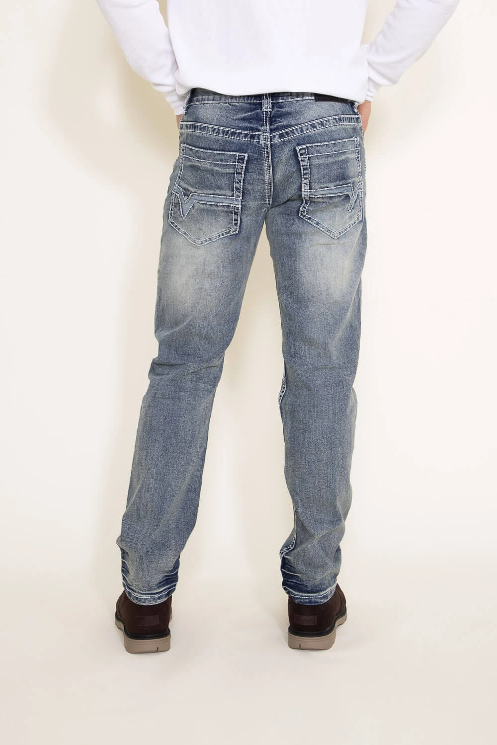 True Luck Melvin Straight Jeans For Men | TL15350136 4 True Luck Melvin Straight Jeans For Men | TL15350136 - Image 2