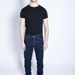 Kimes Ranch Mens Wayne Jeans Blue Cotton Blend Slim Fit 35x32