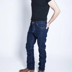 Kimes Ranch Mens Wayne Jeans Blue Cotton Blend Slim Fit -straight jeans shop Wayne 2