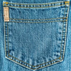 Cinch Medium Stonewash Green Label Jeans -straight jeans shop mb90530001 2 1984 detail